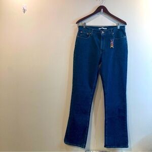 TOMMY HILFIGER Sz 14 Perfect Boot Leg  Stretch Mid-Wash Jeans NWT